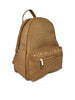 Hiveaxon Brown Embellished Backpack