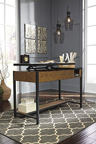Meerschaum Two-tone Home Office Lift Top Desk